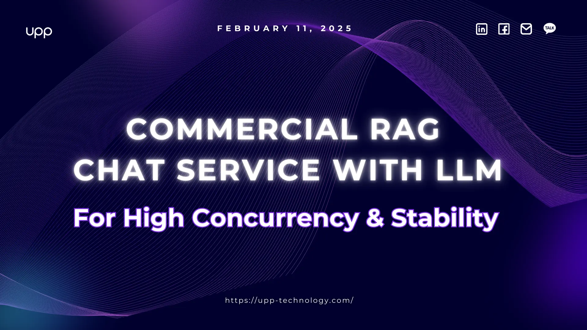Implementing a Commercial RAG Chat Service with LLM for High Concurrency and Stability